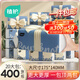 植護蝴蝶結抽紙4層400張*20大包整箱家用氣墊紙巾嬰兒餐巾面巾衛生紙