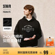 森馬（Semir）史努比系列連帽衛(wèi)衣男復(fù)古學(xué)院印花情侶裝秋季寬松101524116201