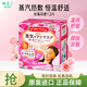 花王（KAO）日本蒸汽眼罩加熱式眼膜滋潤舒緩眼周眼部熱敷貼發(fā)熱遮光安睡眼貼 玫瑰香12p