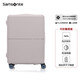 新秀麗（Samsonite）行李箱套小號拉桿箱套旅行箱保護(hù)罩可調(diào)節(jié)淺灰色密碼箱套HC1