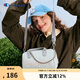 Champion冠軍25春季單肩包甜心卷卷男女情侶休閑斜挎包手提 淺藍(lán) 均碼