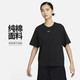 耐克(NIKE)春夏女短袖T恤 運動休閑 經典簡約 DD1238-010 黑色L