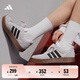 adidas「小鋸齒」D-PAD CLASSIC休閑美高風(fēng)復(fù)古籃球板鞋阿迪達(dá)斯 淺灰/黑色/淺猩紅   42
