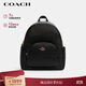 蔻馳（COACH）【品牌直供】女士COURT中號雙肩包黑色中號5666