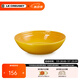 酷彩（Le Creuset）炻瓷18cm麥片碗 創(chuàng)意沙拉水果菜盤家用多功能碗漸變色 18厘米麥片碗杏桃色