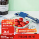 樂(lè )扣樂(lè )扣（LOCK&LOCK）TOPCLASS耐熱玻璃可冷凍可微波可烤箱保鮮盒飯盒收納盒 LBG205-藍色- 300ml 單件裝