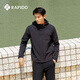 Rapido【新品】靂霹道2025年秋冬男士休閑基礎日常夾克外套CN5839J03 黑色 L 175/92A