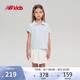 NEW BALANCE4-14歲女童夏季百褶校園風(fēng)T恤短裙套裝