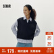 森馬（Semir）[商場(chǎng)同款]長(cháng)袖襯衫女格子襯衣抽繩背心2025秋兩件套101525105014