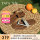 他她（TATA）平底人字拖鞋女鞋復(fù)古外穿夾腳涼鞋2025夏季新款 啡色（拖鞋款） 36
