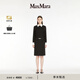MaxMara 2025春夏女裝短款襯衫裙6221085106 黑色 40