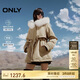 ONLY 2024冬季90白鴨絨抽繩連帽毛領(lǐng)派克羽絨服女|124423026