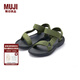 無印良品 MUJI 男女通用 布帶涼鞋（男士/女士）男式女式 無性別 EKB11A4S 卡其綠 260mm  /L/42碼(3.0)