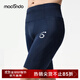 馬孔多（macondo）支撐四分褲7代馬拉松跑步分區壓縮褲 三口袋收納防汗手機倉速干褲 夜海藍 男款 XL 【男140-150/女130-140斤】