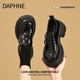 DAPHNE達芙妮DAPHNE厚底樂(lè )福鞋女2025新款秋季女鞋英倫風(fēng)小皮鞋女超火單鞋高跟