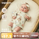 aqpa[熊熊太妃糖]新生嬰兒半背衣夏季寶上衣和尚服 熊熊太妃糖 59 