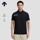DESCENTE迪桑特TRAINING系列綜訓(xùn)訓(xùn)練運動男士短袖POLO衫秋季新品 BK-Tap Shoe XL (180/100A)