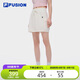 FILAFUSION斐樂潮牌梭織裙女2025夏時(shí)尚休閑基礎(chǔ)半身裙短裙