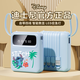 迪士尼（DISNEY）充電寶10000毫安大容量超薄小巧便攜可愛3C認(rèn)證可上飛機(jī)自帶線適用蘋果華為小米DX299藍(lán)史迪奇