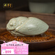 周澤堂 一鳴驚人 汝窯茶具配件 景德鎮(zhèn)汝瓷 茶寵蟬擺件 陶瓷 一鳴驚人