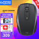 羅技M590鼠標(biāo)無線藍(lán)牙連接辦公臺式筆記本MAC跨屏多設(shè)備連接接收器藍(lán)牙便攜鼠標(biāo)商務(wù)辦公充電anywher2s MX ANYWHERE2S【M590升級款藍(lán)牙版】