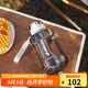 樂(lè )扣樂(lè )扣（LOCK&LOCK）小水庫大容量塑料運動(dòng)水杯戶(hù)外冷水壺刻度把手男女杯子1.6L白色