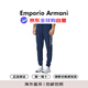 安普里奧·阿瑪尼（Emporio Armani）新款春秋運動(dòng)潮流休閑高級男運動(dòng)褲6RPP90 PJSHZ藍色白標M