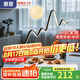 惠普餐廳燈現(xiàn)代簡約led吧臺飯廳餐桌吊燈北歐奶油風(fēng)中山燈飾 高亮護(hù)眼-黑色120cm三色變光