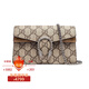 古馳（GUCCI）女包 Dionysus系列 迷你酒神 單肩斜挎鏈條包 棕色 476432 KHNRN 8642