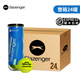 史萊辛格（Slazenger） 網(wǎng)球整箱溫網(wǎng)比賽3/4粒鐵罐膠罐比賽用球施萊辛格豹子球筒裝新貨 三粒 膠罐1箱 24筒