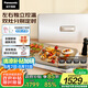 松下（Panasonic）【國家補(bǔ)貼】金色多用途鍋 聚嗨盤 電烤盤烤肉鍋多功能鍋料理燒烤火鍋一體鍋左右獨立控溫 NF-M1-N