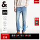 杰克·瓊斯（JACK&JONES）春夏季男裝牛仔褲男彈力修身褲子男百搭男褲休閑男士牛仔褲四季款 E39 牛仔藍(lán) 32 175 W32/L32