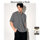 ABERCROMBIE & FITCH【重磅亨利衫】男裝25夏新款經(jīng)典小麋鹿寬松短袖T恤KI124-5188 深灰色 M (180/100A)