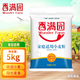 香滿(mǎn)園家庭適用小麥面粉5kg袋裝10斤 家庭通用中筋面粉包子蒸饅頭團購 5kg*1 無(wú)規格