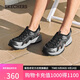 斯凱奇（Skechers）涼鞋男2025新款秋季洞洞鞋外穿軟底包頭沙灘鞋溯溪鞋205474