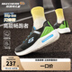 Skechers斯凱奇兒童閃穿鞋秋冬新年男童休閑鞋中大童一腳蹬運(yùn)動(dòng)鞋403850L 黑色/藍(lán)色/檸檬色/BBLM 32