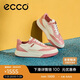 愛步（ECCO）25年夏季新款潮流拼色厚底休閑板鞋 街頭球鞋女鞋272803 粉色37