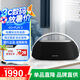 哈曼卡頓（Harman/Kardon）GO+PLAY 3 邊走邊唱3 三代戶外音響便攜式藍(lán)牙音箱低音炮三分頻設(shè)計(jì)哈曼卡頓高端音箱家用桌面 黑色