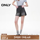 ONLY2025春季新款復(fù)古水洗高腰撞色A字短褲牛仔褲女|125143009 J09深牛仔灰色 M