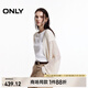 ONLY2025春季新款蝙蝠袖舒適寬松短款開衫針織衫女|12513A007 A44銀樺灰色 M