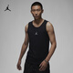 耐克（NIKE）Jordan官方耐克喬丹男子背心純棉簡(jiǎn)約FQ6990 010黑 L