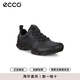 愛(ài)步（ECCO）登山鞋男 運(yùn)動(dòng)鞋緩震輕質(zhì)跑步鞋健步 802834 01001黑色 41 