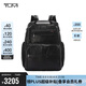 途明（TUMI）GEN 4.3 CORE男士雙肩包高端商務牛皮革大容量通勤電腦包黑色