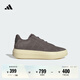 adidas ACESMASH穩(wěn)定緩震回彈防滑耐磨網(wǎng)球休閑鞋男女阿迪達(dá)斯   木炭灰/暖香草色   40.5