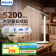 飛利浦（PHILIPS）充電護(hù)眼臺燈學(xué)習(xí)家用高顯色充插兩用學(xué)生宿舍床頭小雅5200毫安