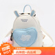 BLACKKISS卡通雙肩包子母包可愛(ài)女包百搭背包女時(shí)尚女士包少女包兒童包軟皮 藍色大號（成人兒童少女都可以用（高顏值+高品質(zhì)）