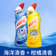 HARPICHARPIC亮湃馬桶潔廁靈 750ml強(qiáng)力清潔劑潔廁液廁所除垢除臭神器 活力海洋+淡雅柑橘-共2瓶