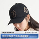 MLB 官方 男女情侶刺繡運動(dòng)遮陽(yáng)防曬硬頂棒球帽春夏3ACP8501N 紐約洋基隊/大標/金色 帽圍可調節（51-65）