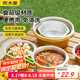 炊大皇 鋁箔盒鋁箔碗4L3個(gè)錫紙鍋 一次性火鍋鍋具 戶外燒烤火鍋鍋具