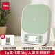得力電子秤廚房秤稱食物秤克重秤智能烘焙家用秤高精度1g/5kg量程綠色
